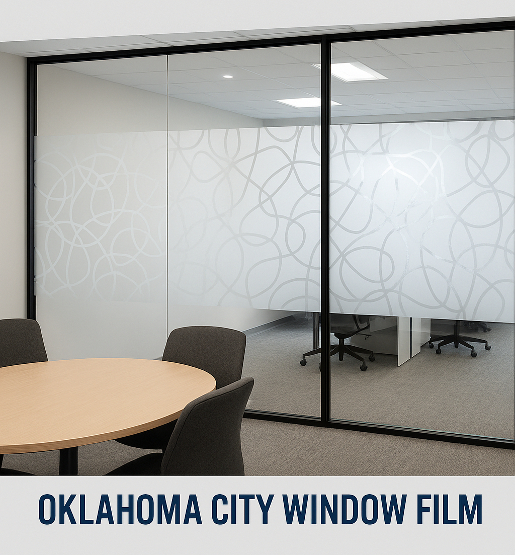 Transform Your OKC Home or Office with Frost & Decorative Window Film